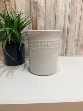 Le Creuset Utensil Crock 1L White